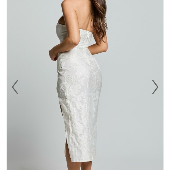 Showpo - Strapless Slit Dress - Picture 4 of 12